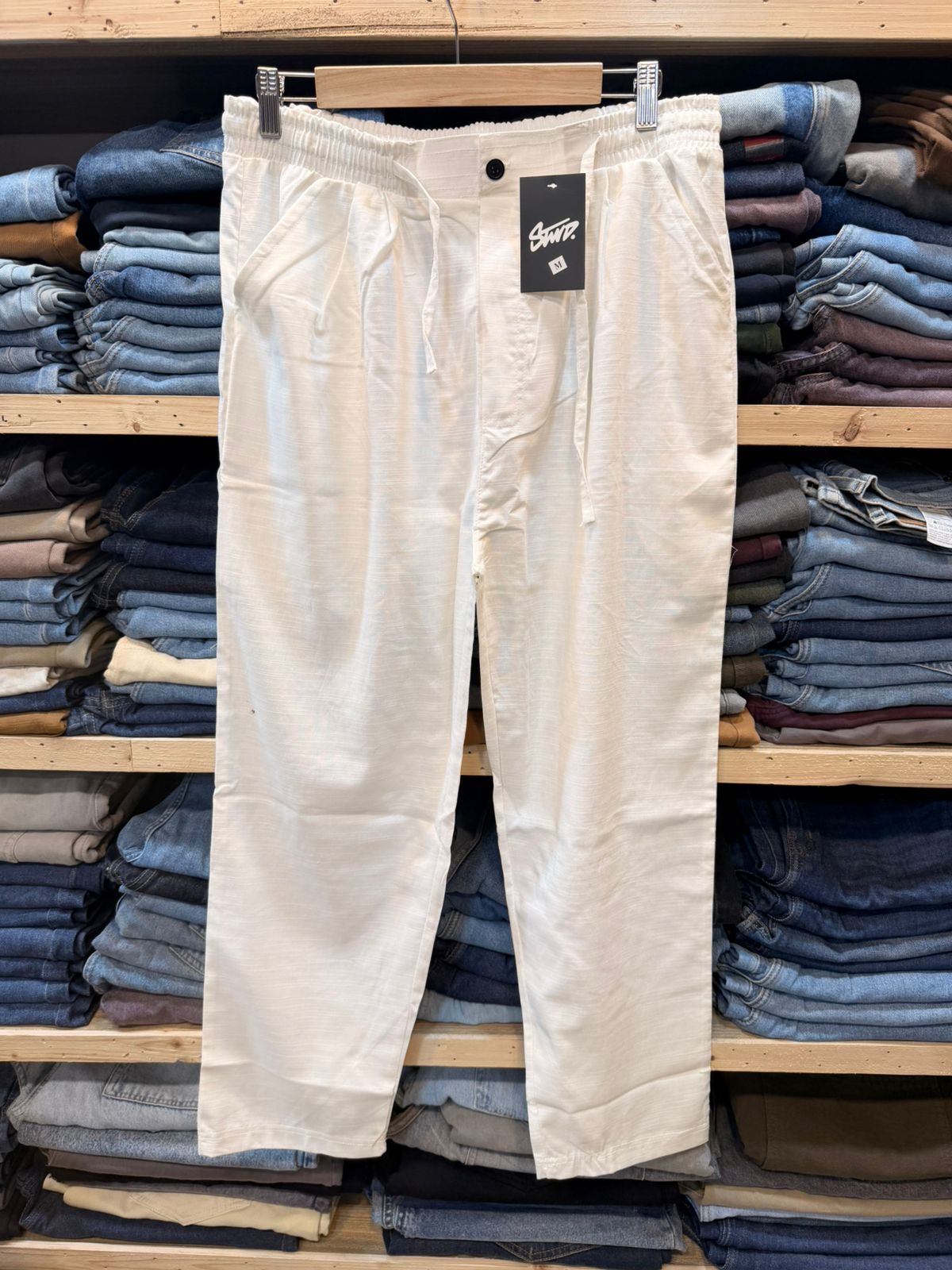 Irish linen trousers